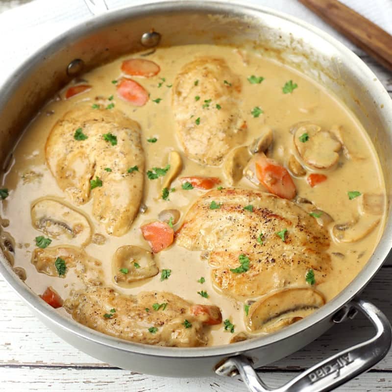 Quick & Creamy Chicken Fricassee: A Faster French Stew
